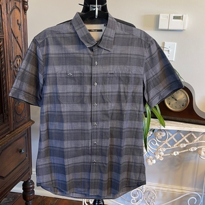 7 Diamond short sleeve shirt size L